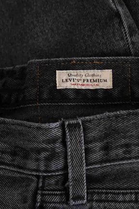 Jean droit Levi's Anthracite en Coton
