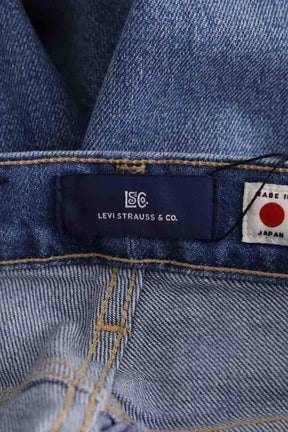 Jean droit Levi's Beau Bleu en Coton