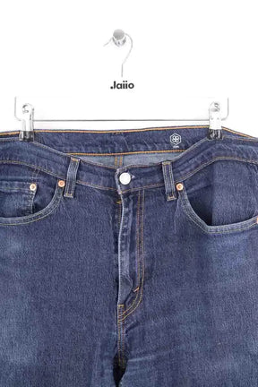 Jean droit Levi's Bleu en Coton