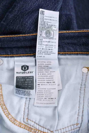 Jean droit Levi's Bleu en Coton
