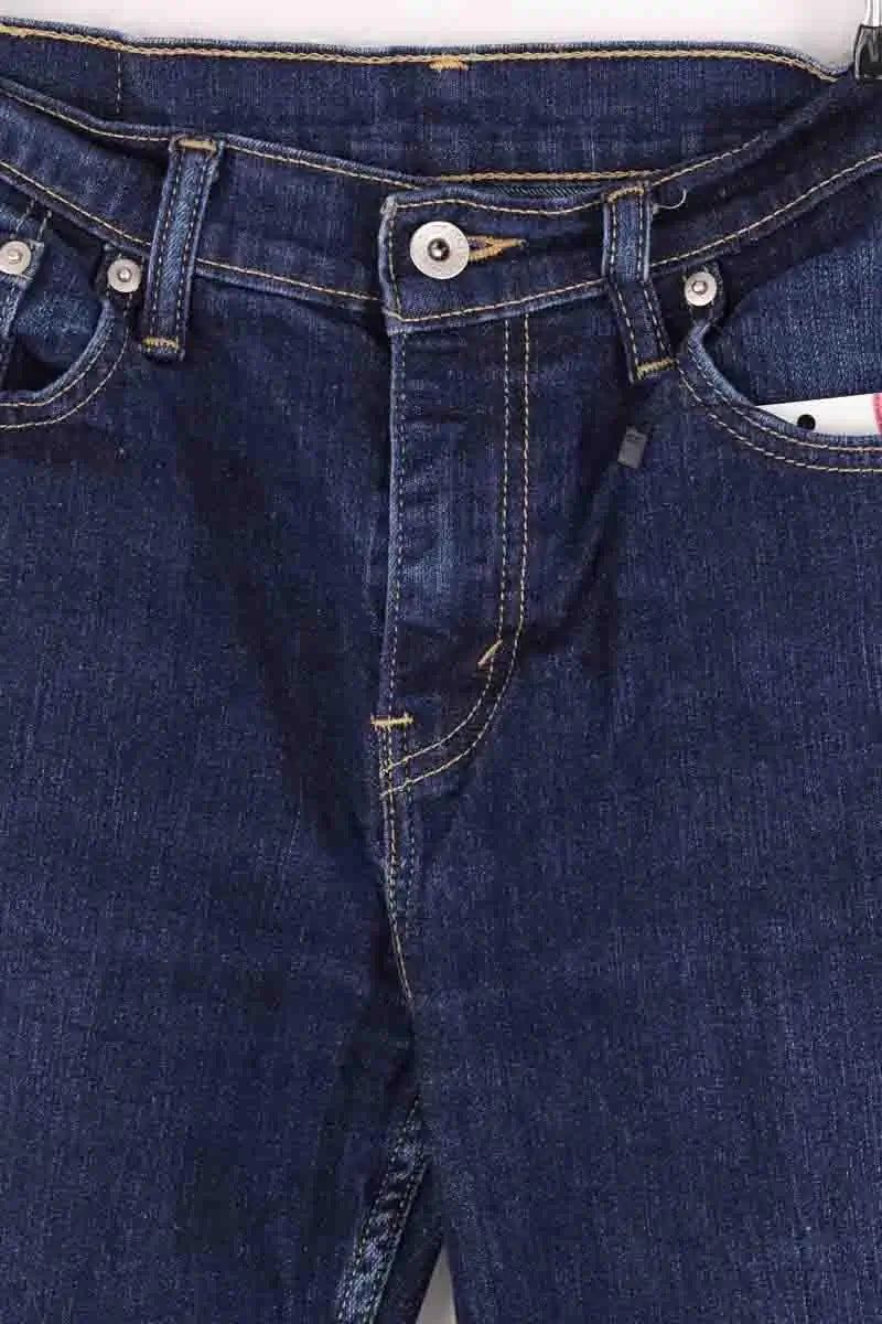 Jean droit Levi's Bleu en Coton