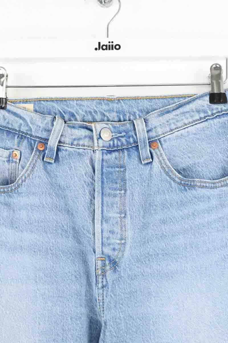 Jean droit Levi's Bleu en Coton