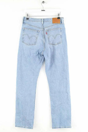 Jean droit Levi's Bleu en Coton