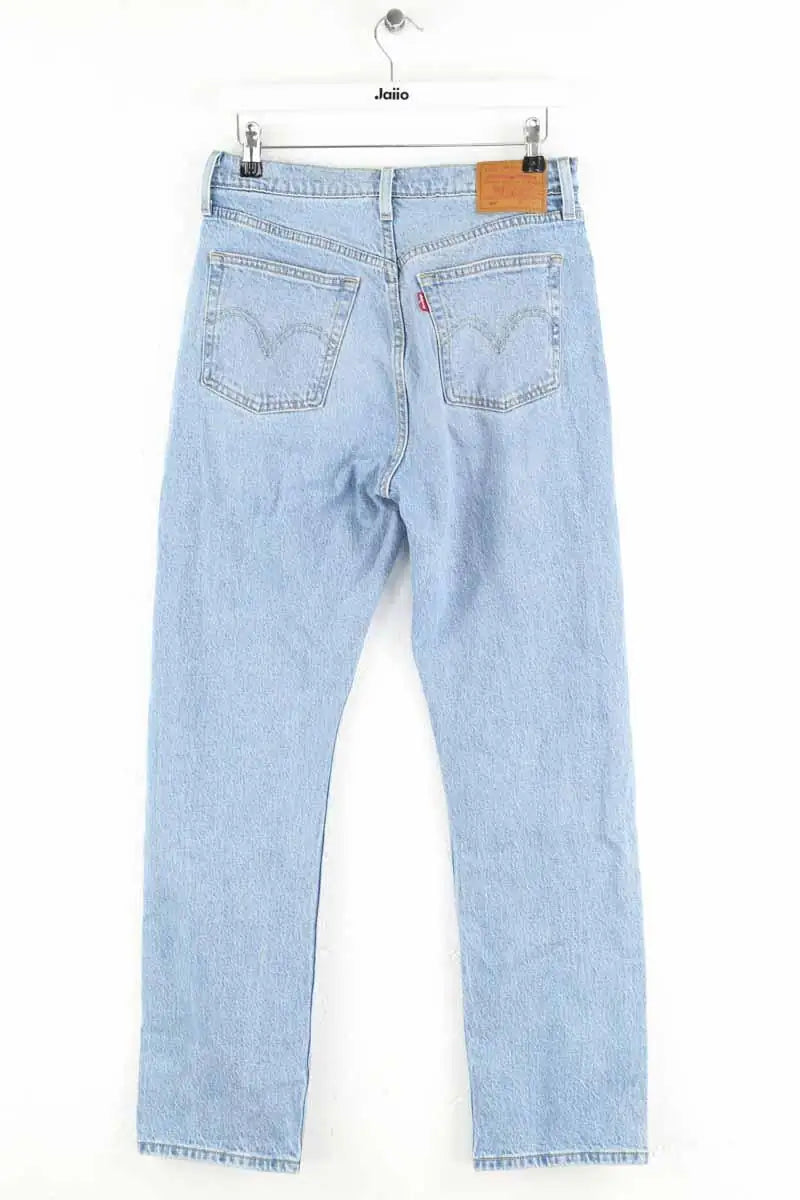 Jean droit Levi's Bleu en Coton