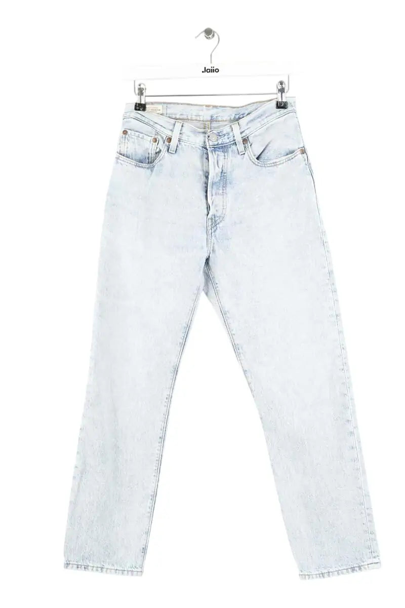 Jean droit Levi's Bleu en Coton, taille M - Seconde Main