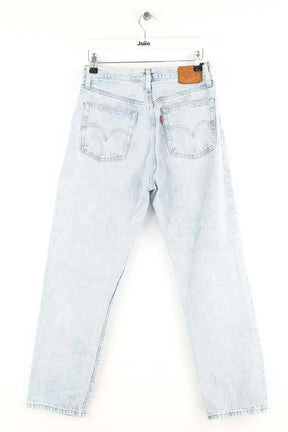 Jean droit Levi's Bleu en Coton