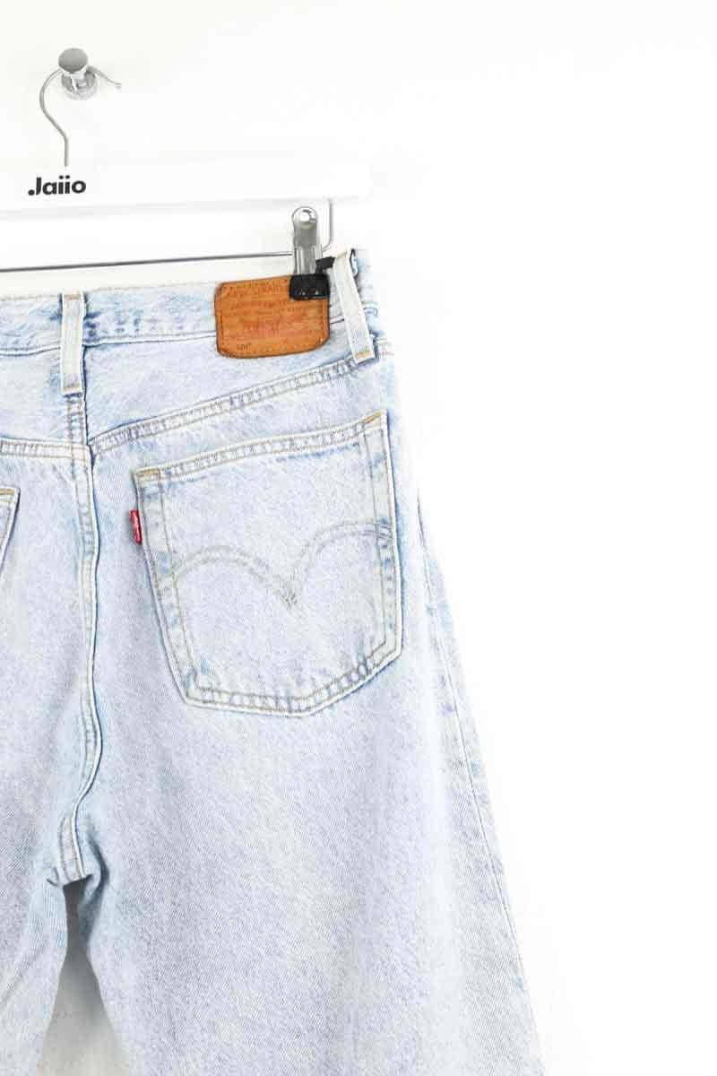 Jean droit Levi's Bleu en Coton