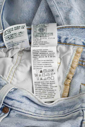 Jean droit Levi's Bleu en Coton