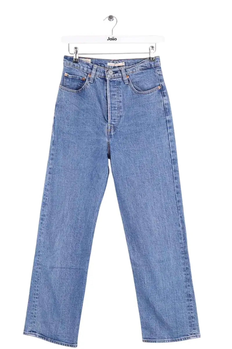 Jean droit Levi's Bleu en Coton, taille M - Seconde Main