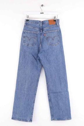 Jean droit Levi's Bleu en Coton