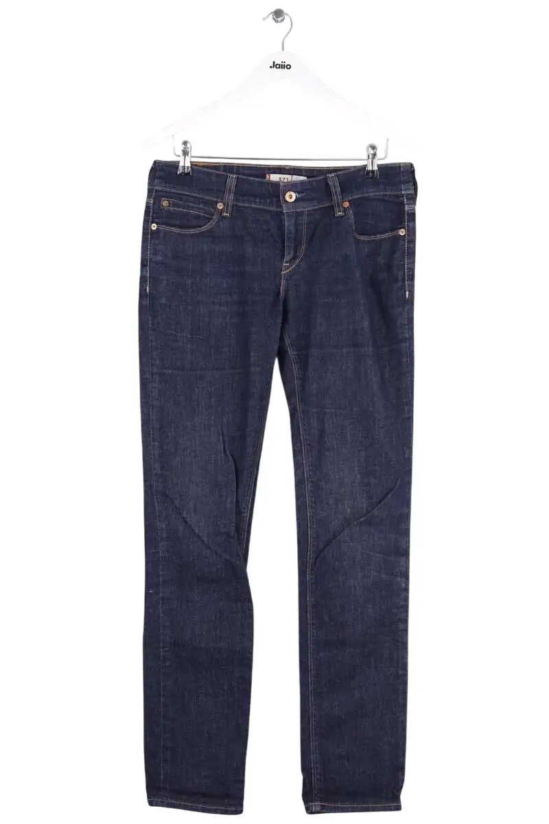 Jean droit Levi's Bleu en Coton, taille M - Seconde Main