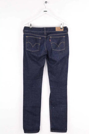 Jean droit Levi's Bleu en Coton
