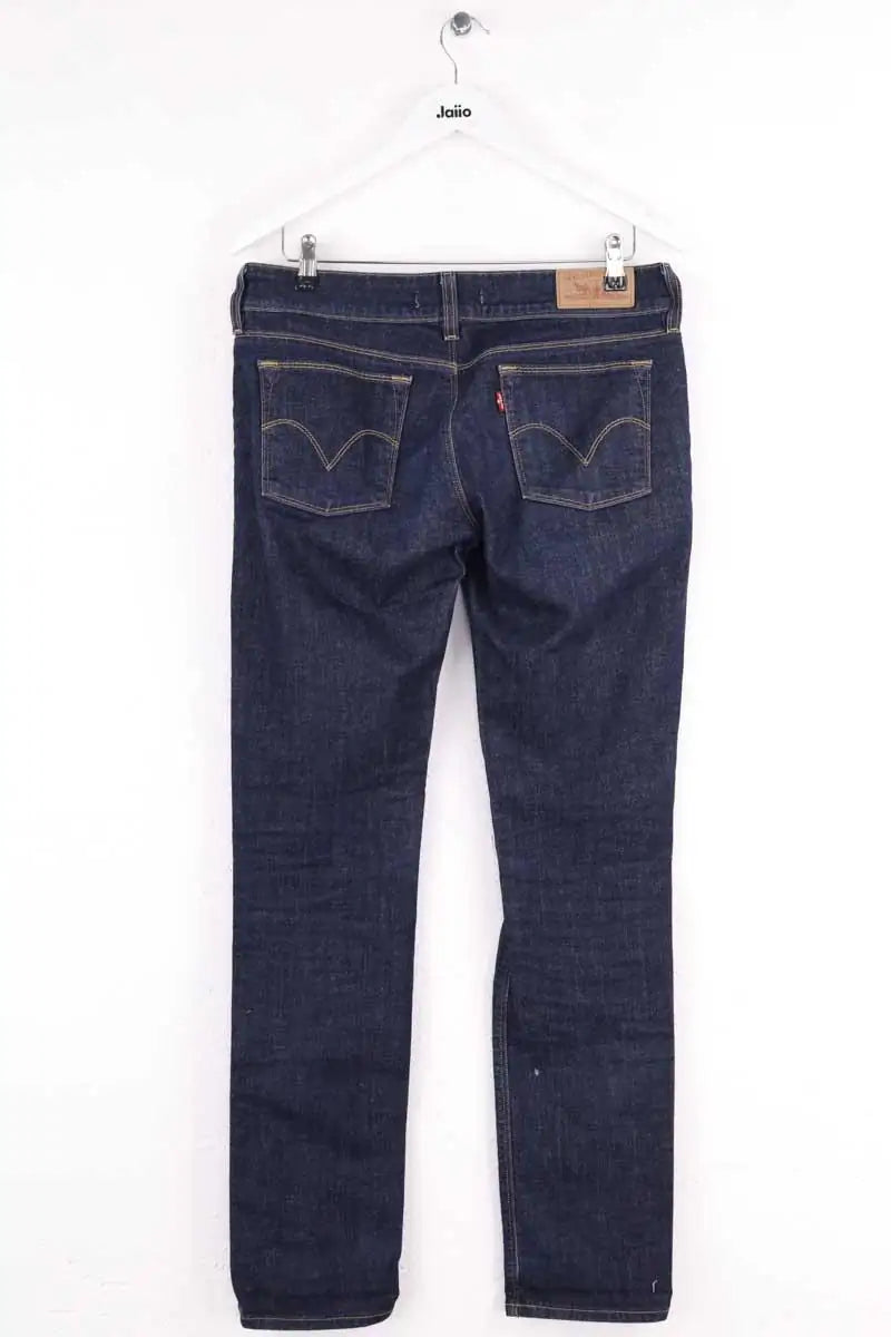 Jean droit Levi's Bleu en Coton
