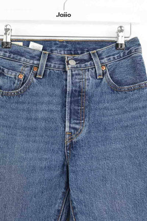 Jean droit Levi's Bleu en Coton