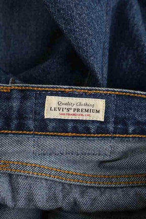 Jean droit Levi's Bleu en Coton