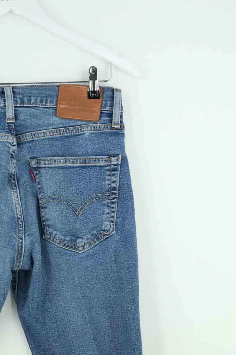 Jean droit Levi's Bleu en Coton