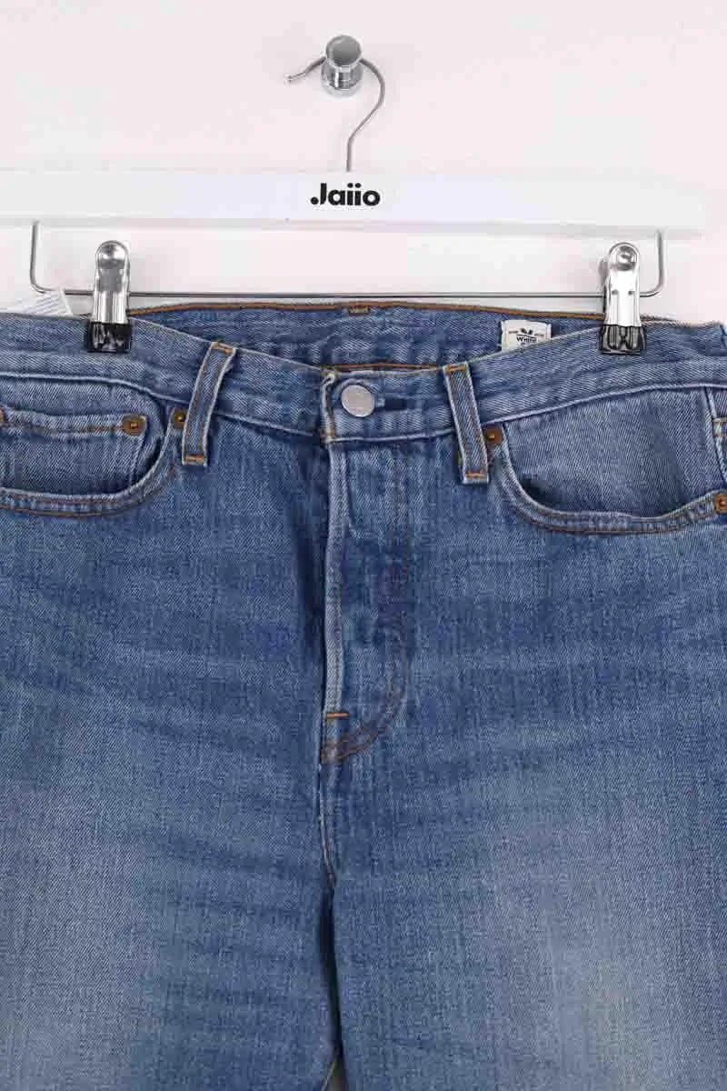 Jean droit Levi's Bleu en Coton