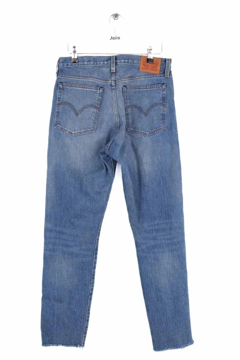 Jean droit Levi's Bleu en Coton