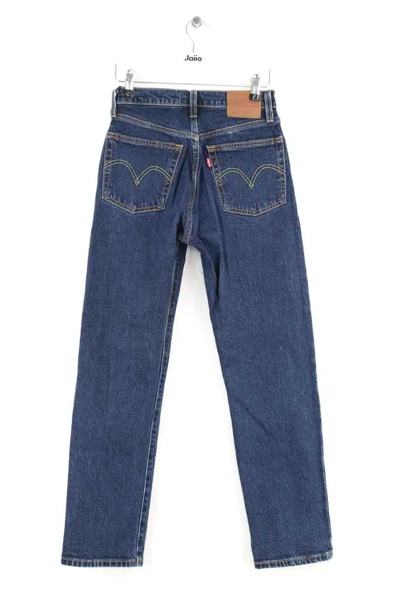 Jean droit Levi's Bleu en Coton