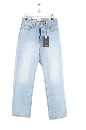 Jean droit Levi's Bleu en Coton, taille XS - Seconde Main