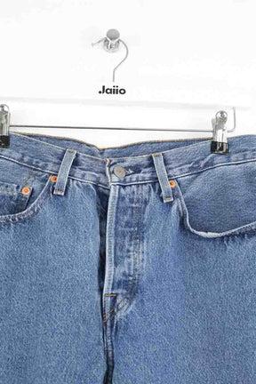 Jean droit Levi's Bleu en Coton