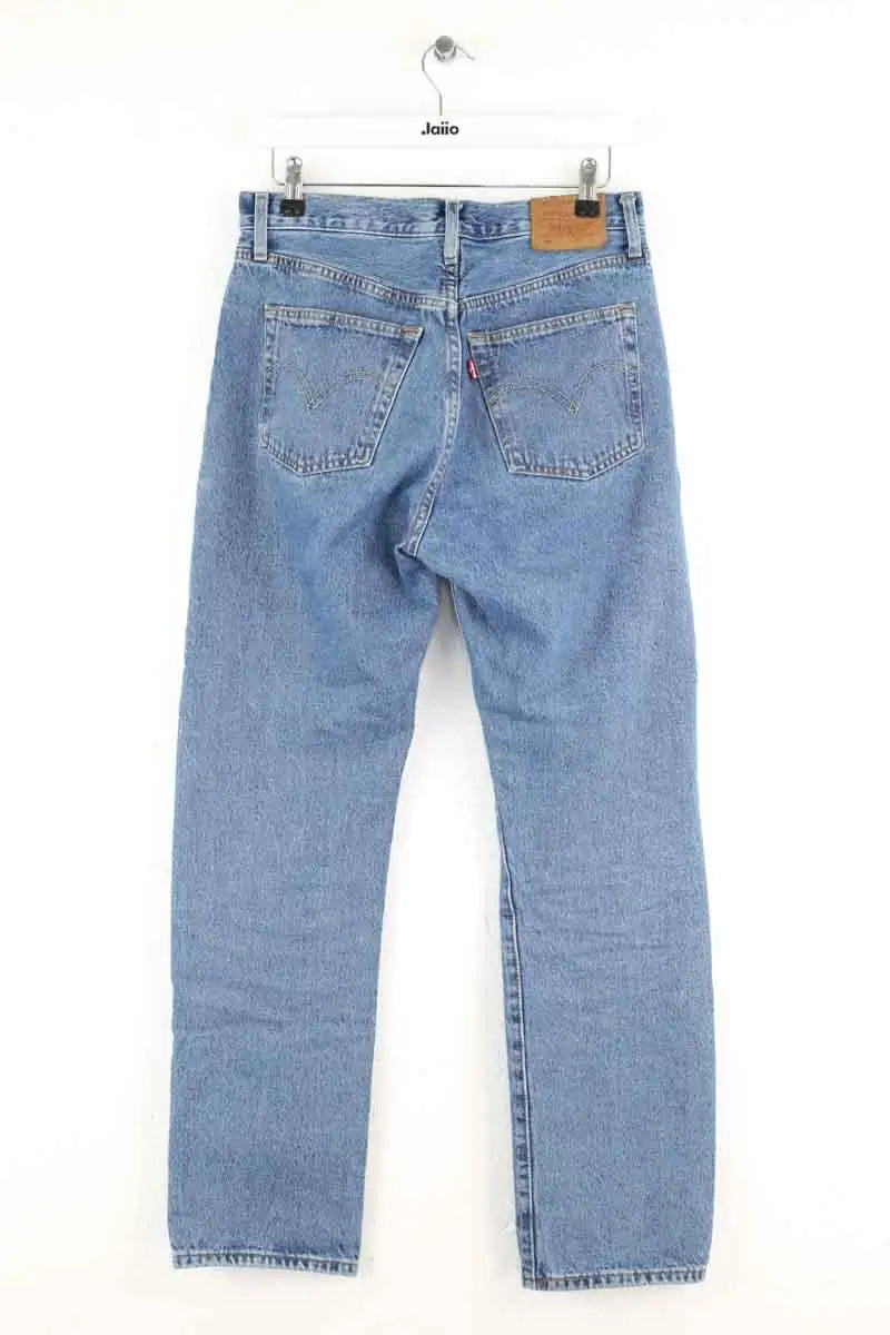 Jean droit Levi's Bleu en Coton