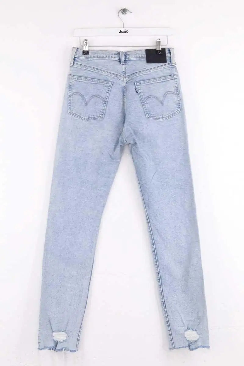 Jean droit Levi's Bleu en Coton