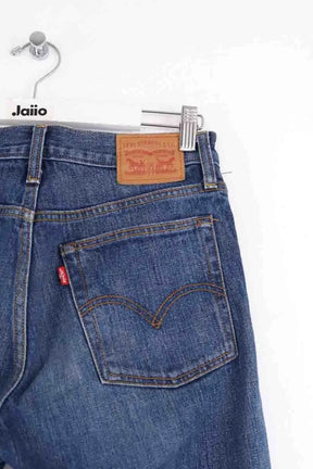 Jean droit Levi's Bleu en Coton