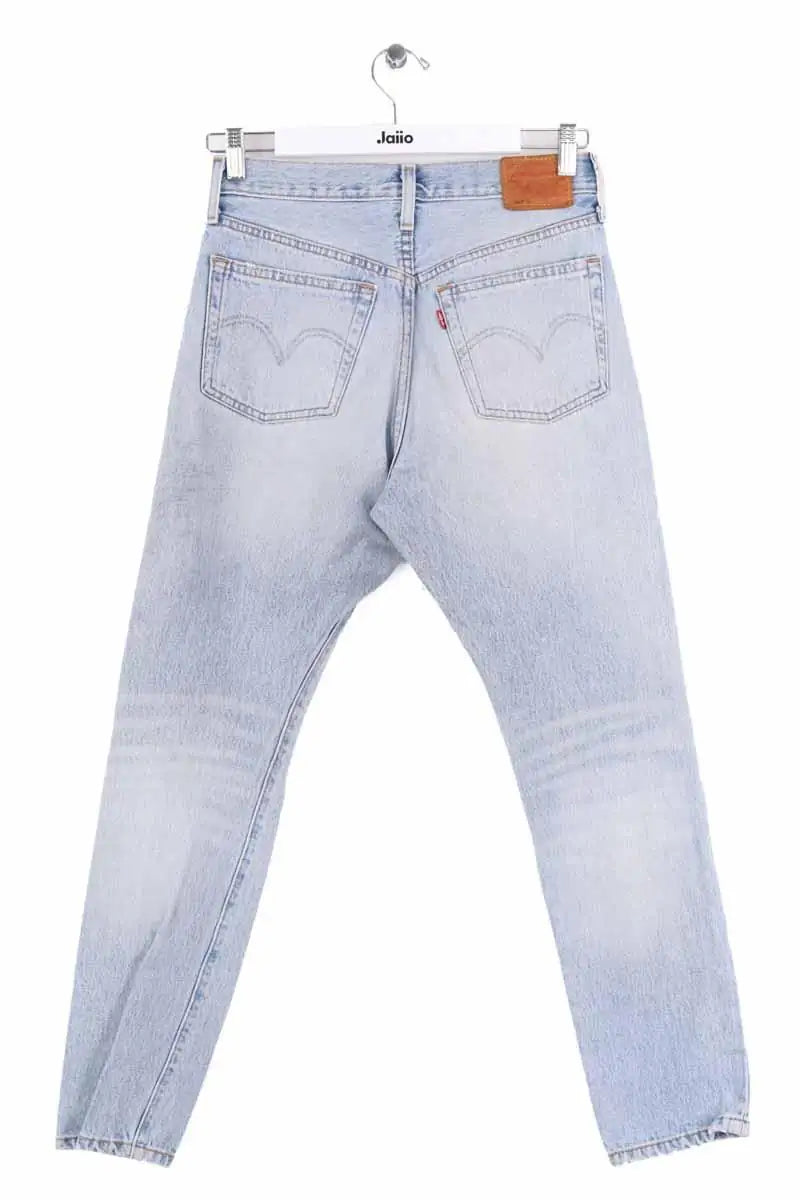 Jean droit Levi's Bleu en Coton