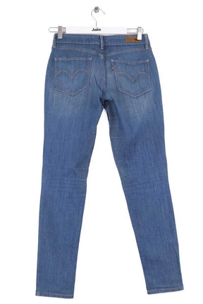 Jean droit Levi's bold curve Bleu en Coton