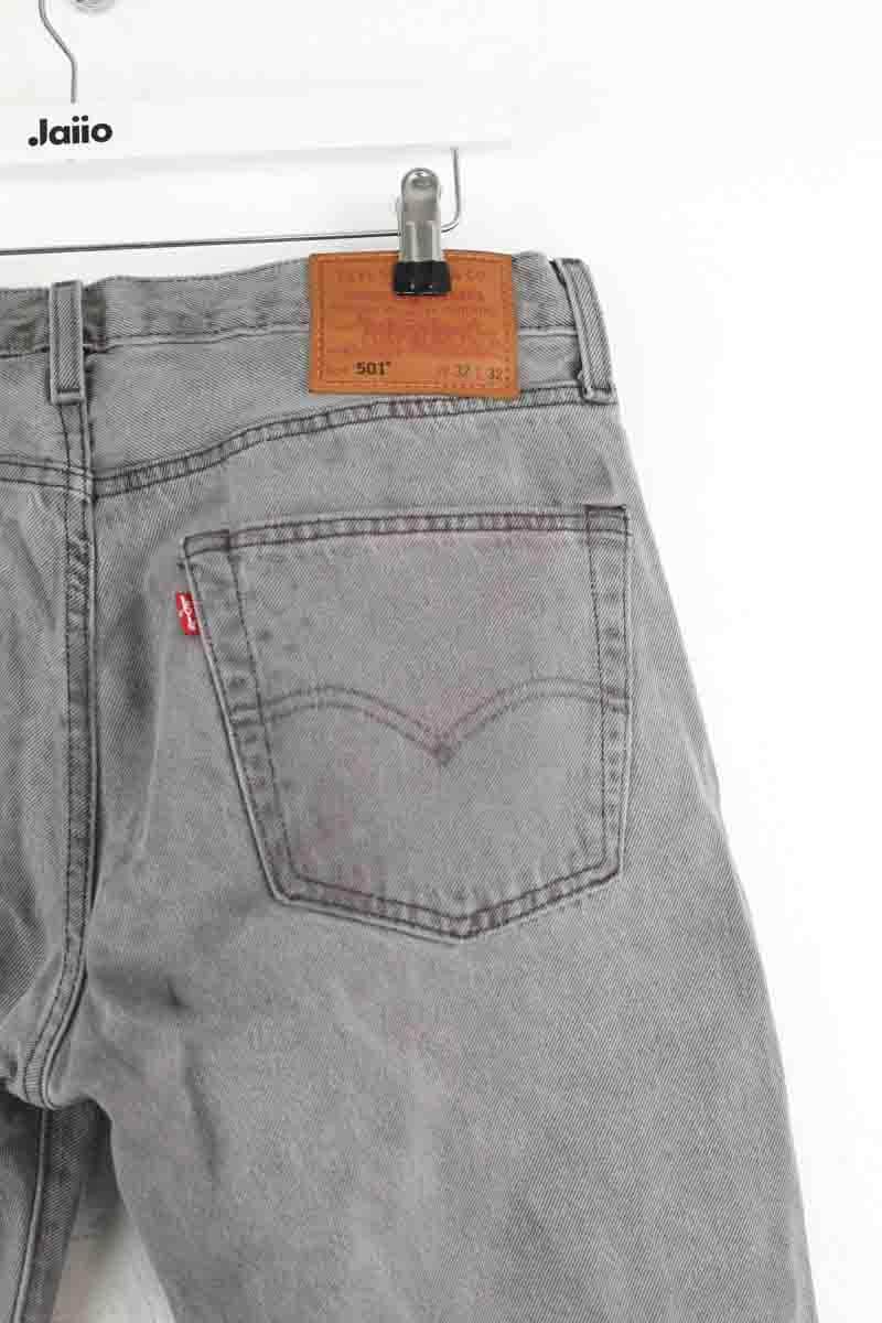 Jean droit Levi's Gris en Coton