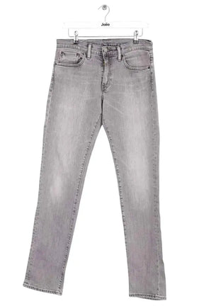 Jean droit Levi's Gris en Coton, taille M - Seconde Main