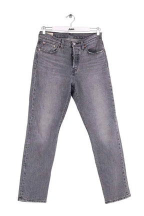 Jean droit Levi's Gris en Coton, taille M - Seconde Main