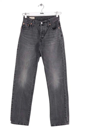Jean droit Levi's Gris en Coton, taille XS - Seconde Main