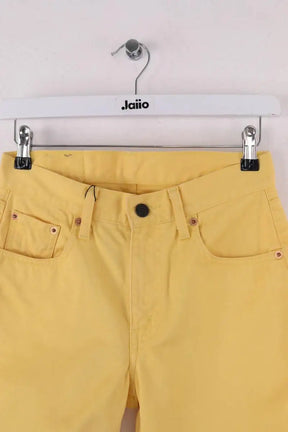 Jean droit Levi's Jaune en Coton