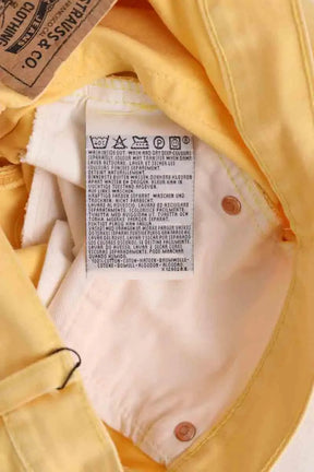 Jean droit Levi's Jaune en Coton