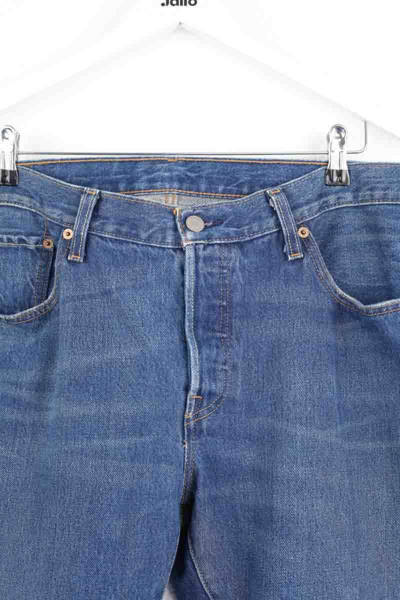 Jean droit Levi's Marine en Coton