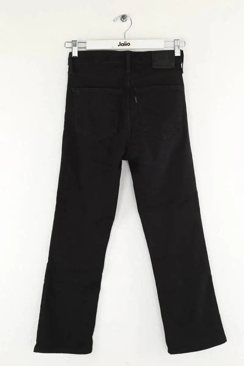 Jean droit Levi's Noir en Coton - élasthanne