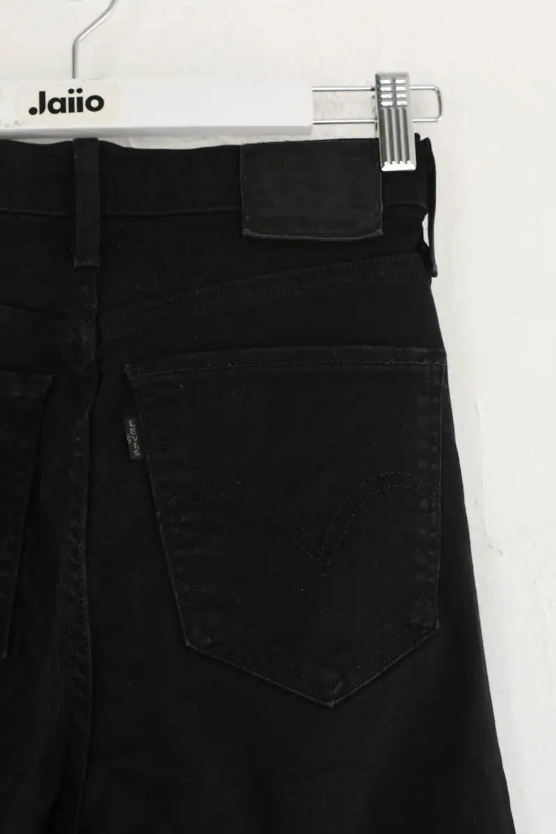 Jean droit Levi's Noir en Coton - élasthanne