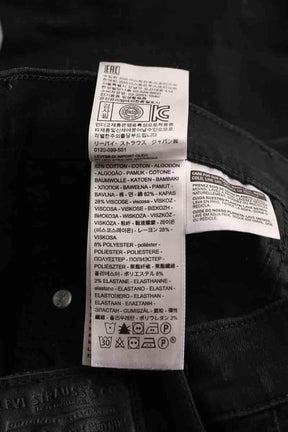 Jean droit Levi's Noir en Coton - élasthanne