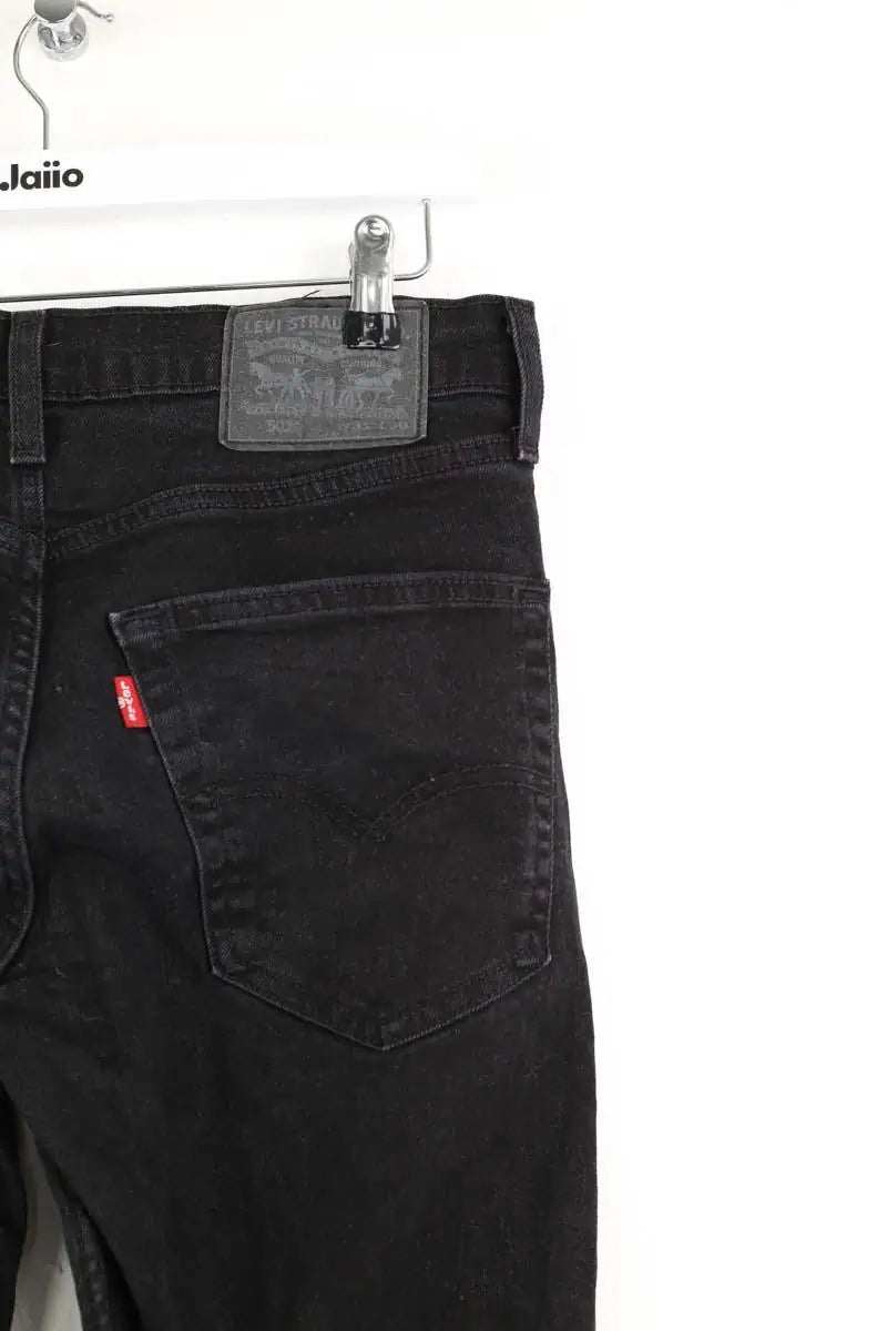 Jean droit Levi's Noir en Coton