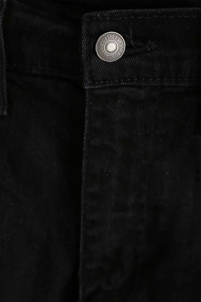 Jean droit Levi's Noir en Coton