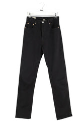 Jean droit Levi's Noir en Coton, taille XS - Seconde Main