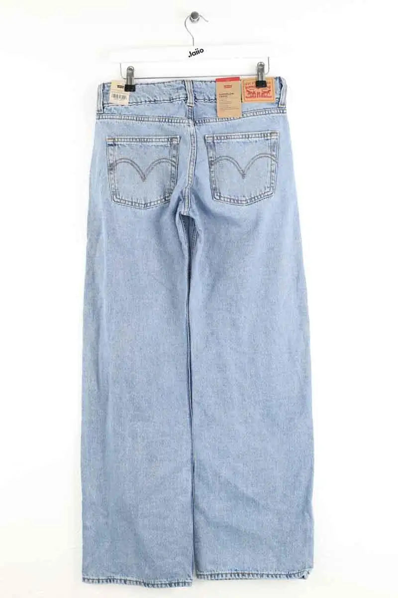 Jean droit Levi's Superlow Bleu en Coton