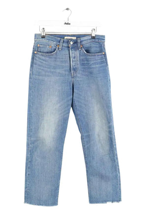 Jean droit Levi's Wedgie straight Bleu en Coton, taille XS - Seconde Main
