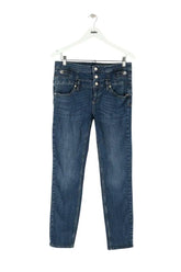 Jean droit Liu Jo Bleu en Coton - élasthanne, taille XL - Seconde Main