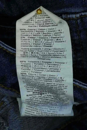 Jean droit Liu Jo Bleu en Coton - élasthanne