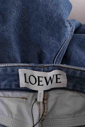 Jean droit Loewe Bleu en Coton