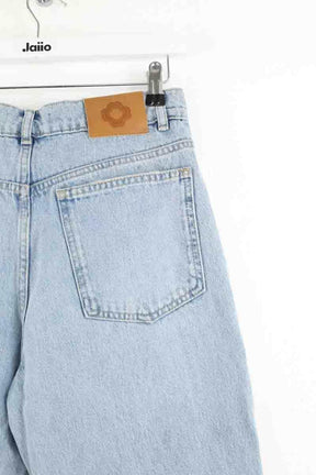 Jean droit Maje Bleu en Coton
