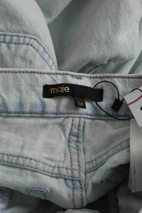 Jean droit Maje Bleu en Coton